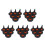 30 Pcs Felt Witch Hats Halloween Decorations Wizard Hat Bottle Caps 7
