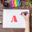 1 Set Jeu Éducatif Pour À Épeler Avec Gabarits Alphabet 5