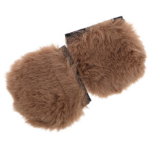 5 Pairs Cute Plush Bear Ear Motorcycle Accessories For Riders