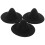 3Pcs Miniature Doll Witch Hats Halloween Craft Caps 5