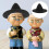 3Pcs Miniature Doll Witch Hats Halloween Craft Caps 4