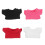 4Pcs Blank T-Shirt For 10Cm Stuffed Bear - Replaceable Clothing 10