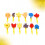 12 Pièces Ensemble Brosse Éponge Peinture Pour Enfants 7