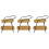 3Pcs Mini House Storage Rack Shelf Mini Furniture Accessory 6