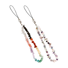 4 Pcs Anti Skid Beaded Chain Wear Resistant Phone Lanyard Charms