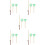5 Ensembles De Canne À Pêche Miniature Scènes Vie 10