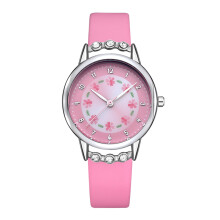 Kids Cartoon Watch Waterproof Quartz Wristwatch Pink