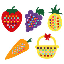 10 Pcs Diy Non Woven Hand Knitted Toys For Kids Early Learning