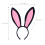 Fluffy Plush Bunny Ears Headband For Christmas Easter Party 2