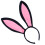 Fluffy Plush Bunny Ears Headband For Christmas Easter Party 3