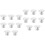 16 Pcs Visor Stud Liner Buckle Screws For Construction Site 6