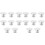 16 Pcs Visor Stud Liner Buckle Screws For Construction Site 4