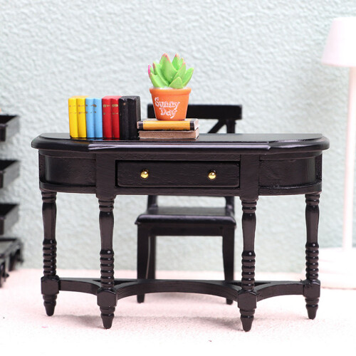 Decorative Miniature Furniture Mini Study Desk Decor 1