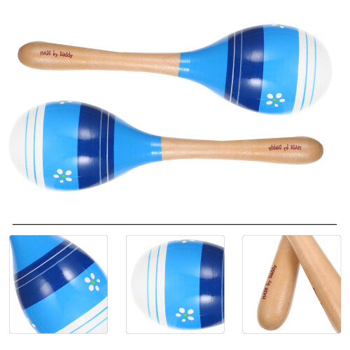 2pcs sand hammers for children early educational musical play 1