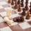 One Set Folding Wooden International Chess Kit 7
