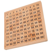 2Pcs Wooden Math Toy Interactive Counting Board For Learning