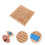 2Pcs Wooden Math Toy Interactive Counting Board For Learning 8