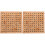 2Pcs Wooden Math Toy Interactive Counting Board For Learning 2