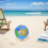 3Pcs 9.82 Inch Inflatable Globe Beach Ball For Teaching And Play 6
