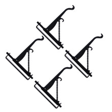 8 Pcs Mini Dollhouse Hooks Small House Accessories