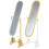 2Pcs Dollhouse Miniature Dressing Mirrors Tiny House Mini Mirrors 1