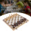 One Set Folding Wooden International Chess Kit 2