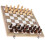 One Set Folding Wooden International Chess Kit 7