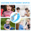 120 pcs pet stickers, self-adhesive, assorted designs for diy scrapbook 10