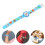 120 pcs pet stickers, self-adhesive, assorted designs for diy scrapbook 4