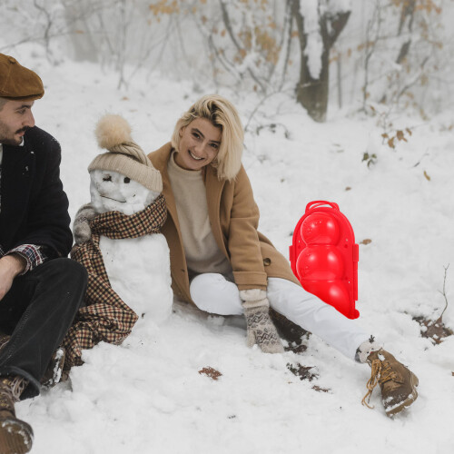 2Pcs Creative Snowman Molds Outdoor Plaything Tool 2