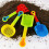 1Set Strandspielzeug Set Vielseitig Bunt Kinder Sand Eimer 10
