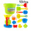 1Set Strandspielzeug Set Vielseitig Bunt Kinder Sand Eimer 3