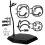 Doll Model Support Stand Flexible Hose Action Figure Holder 10
