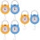 6 Pcs Portable Electric Spring Scales High Precision With Hook 9