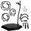 Doll Model Support Stand Flexible Hose Action Figure Holder 6