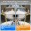 4 Pack 5QT Gold Round Chafing Dish for Buffet 4