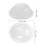 4Pcs Clear Plastic Face For Bjd Dolls Anti Scratch 3