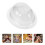 4Pcs Clear Plastic Face For Bjd Dolls Anti Scratch 10