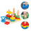 Set Puzzle In Legno Per Bambini Con Geometrici E 6