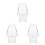 3Pcs Acrylic Display Case For Dolls And Collectibles 7