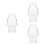 3Pcs Acrylic Display Case For Dolls And Collectibles 5