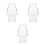 3Pcs Acrylic Display Case For Dolls And Collectibles 6