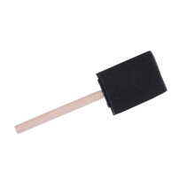 20Pcs 2Inch Wood Handle Sponge Brushes For Kids Diy Painting