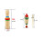 2 Sets Wooden Guiro Percussion Instruments With Sticks 2