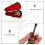 Set Mini Chitarra Elettrica Statua Strumenti Musicali 7