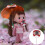 2Pcs Mini Japanese Fan Desktop Decorative Model 8