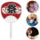 2Pcs Mini Japanese Fan Desktop Decorative Model 5