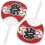 2Pcs Mini Japanese Fan Desktop Decorative Model 6