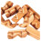 Creative Adult Wooden Egg For Diy Playing 8