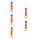 5Pcs Wooden Montessori Stacking Blocks For Baby Sensory Development 6